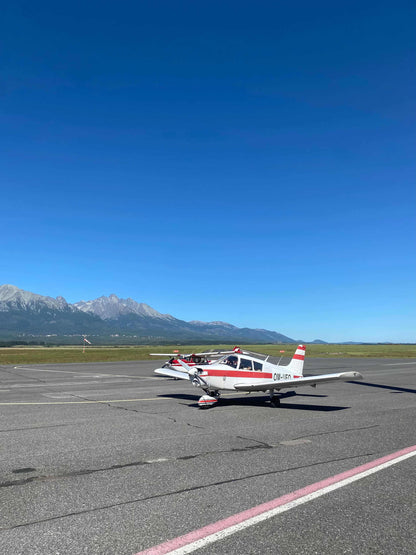 Let s lietadlom Piper 28A Cruiser