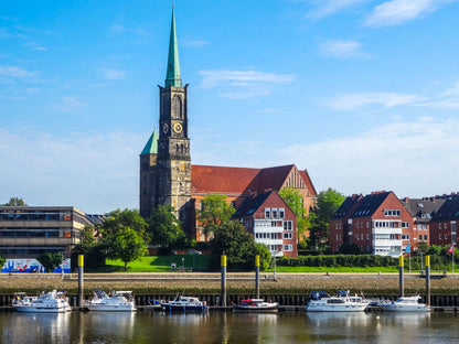 Bremen an der Weser mit Kirche St. Stephani